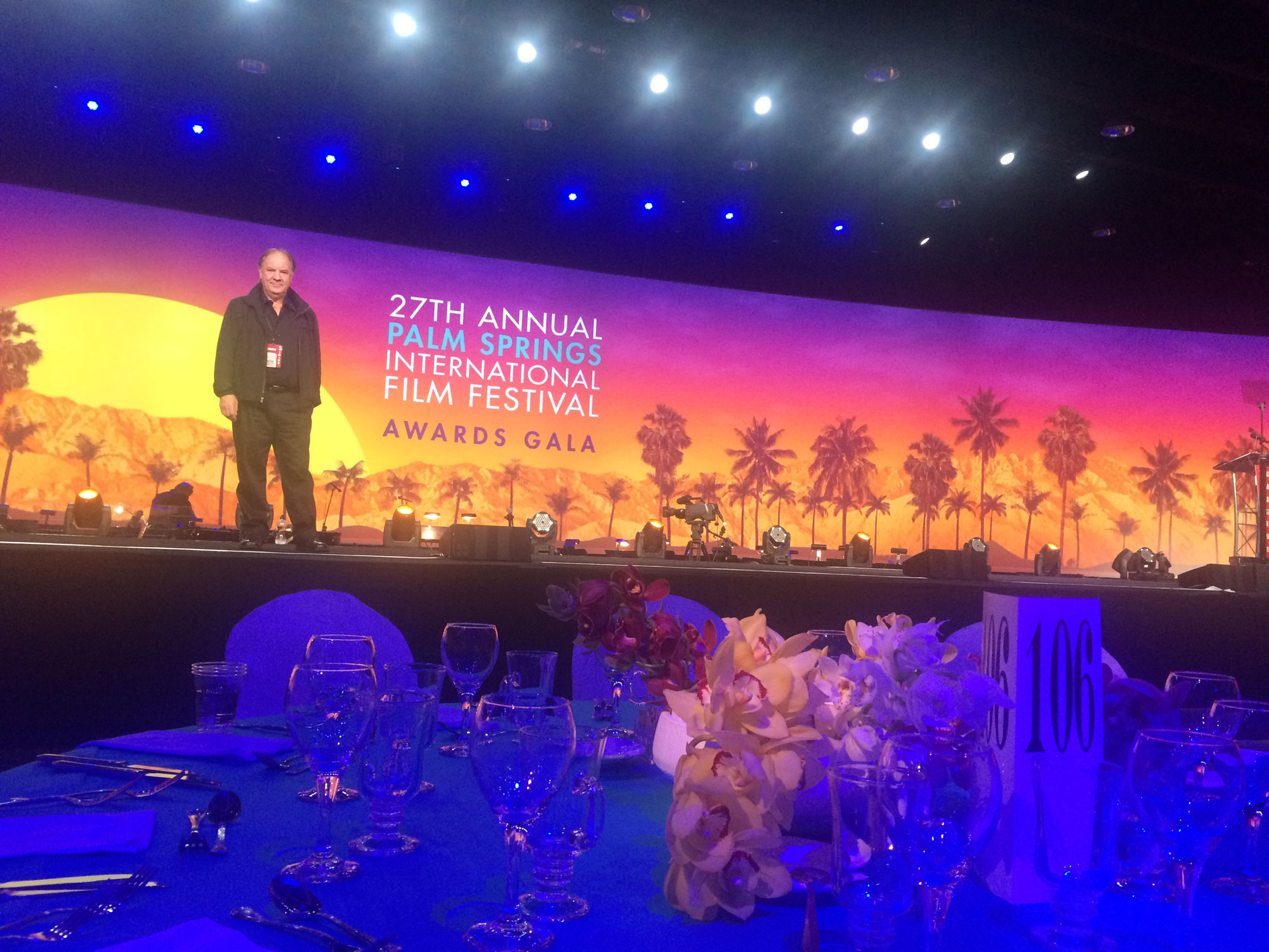 Mick at Palm Springs Film Festival