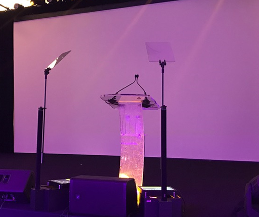Presidential Teleprompter for speeches and live events