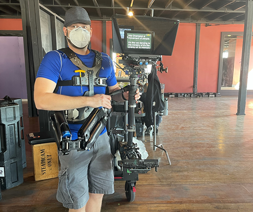 Steadicam Teleprompter Jib Crane